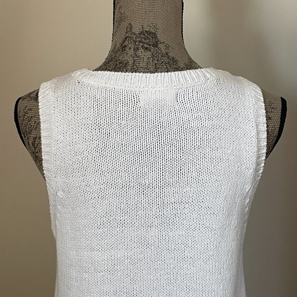 * SOLD *   fringed, knit tank top - Picture 8 of 13